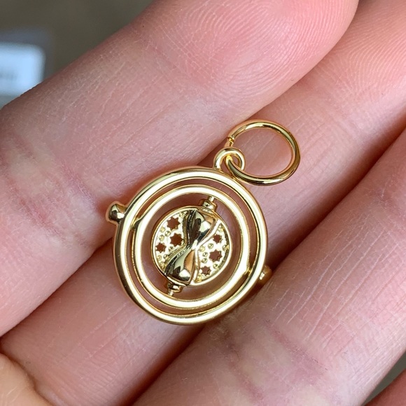 NWOT Harry Potter Time Turner Gold Charm Jewelry - Picture 12 of 12